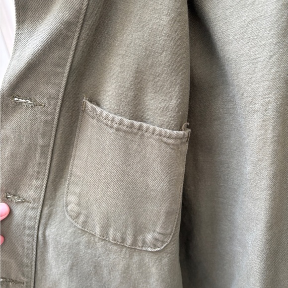 Levi's Khaki Green Utility Jacket for Women - Picture 5 of 5